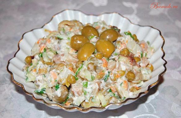 Салат мясной «Русская красавица»