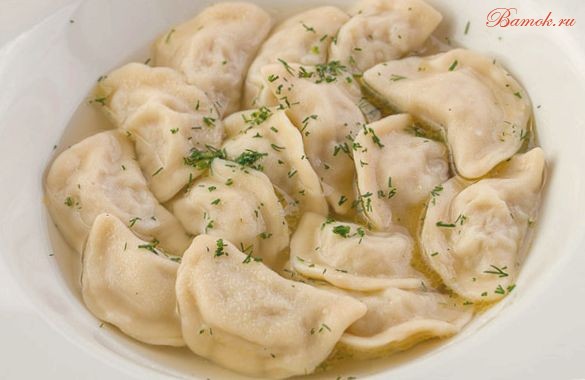 Домашние пельмени с мясом