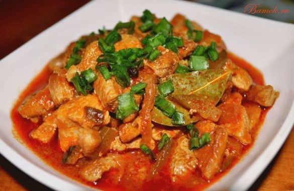 Классическое азу из свинины Классическое азу из свинины