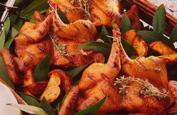 Птица в духовке по-скандинавски