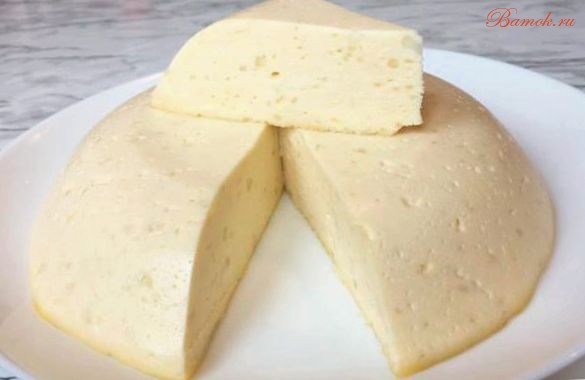 Домашний твёрдый сыр из творога и молока