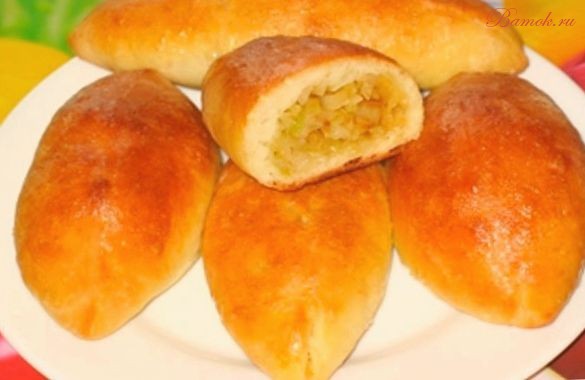 Капустные пирожки с мясом Капустные пирожки с мясом