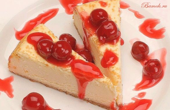 Нежный творожный пудинг с ванилью