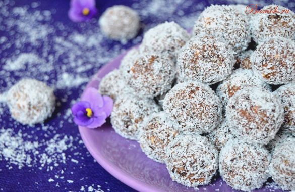 Ромовые шарики на десерт