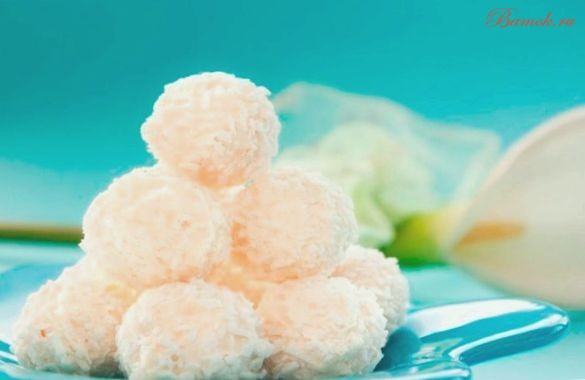 Рафаэлло с миндалем дома