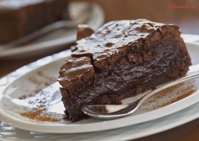 Шоколадный шведский торт