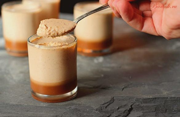 Классическая кофейная панакота Классическая кофейная панакота