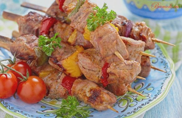 Шашлык из свинины в уксусе Шашлык из свинины в уксусе