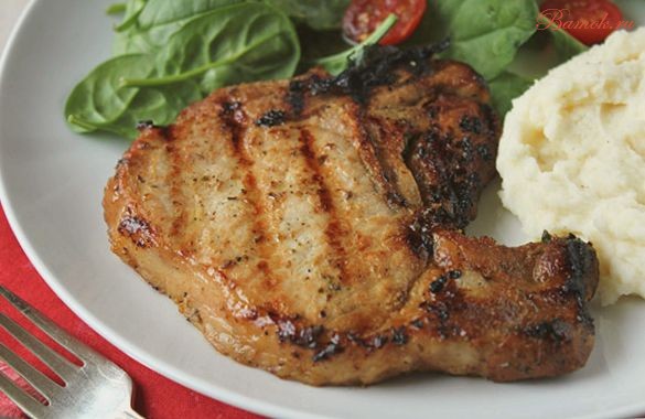 Стейк на гриле в лимонно-медовом маринаде Стейк на гриле в лимонно-медовом маринаде