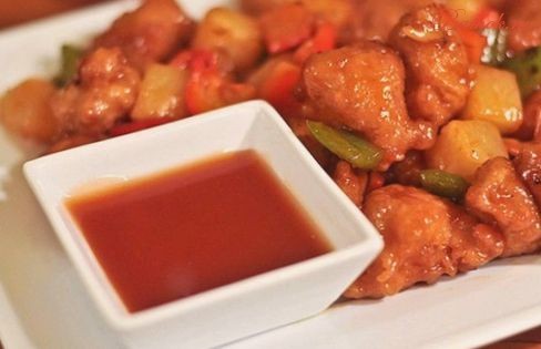 Домашний кисло-сладкий соус по-китайски Домашний кисло-сладкий соус по-китайски