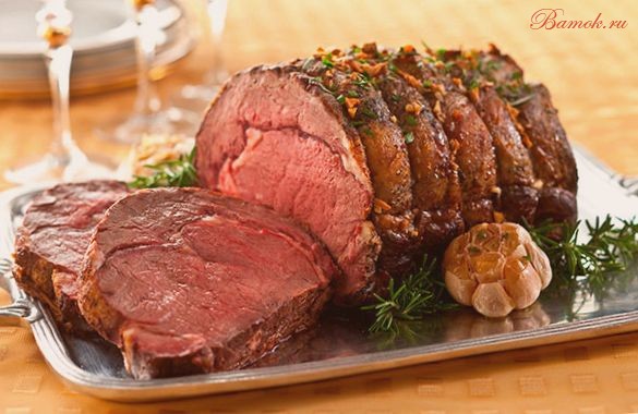 Говядина, запеченная в духовке Говядина, запеченная в духовке