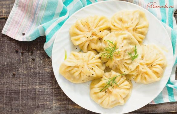 Хинкали «Три мяса» Хинкали «Три мяса»