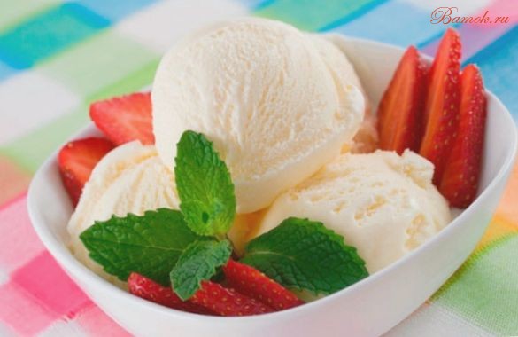 Сливочное мороженое по-домашнему