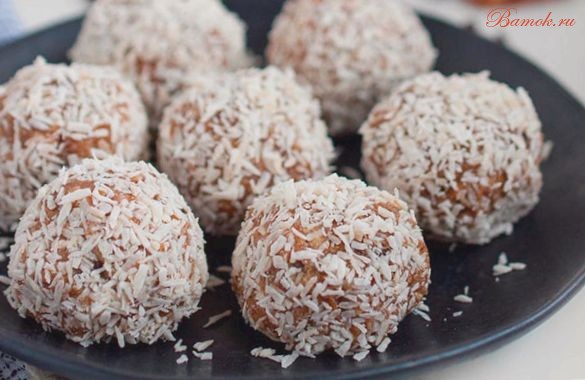 Быстрые ореховые шарики Быстрые ореховые шарики