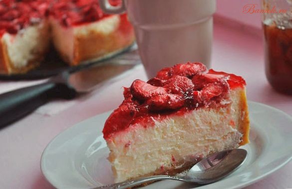 Чизкейк "Нью-Йорк" со сметаной Чизкейк "Нью-Йорк" со сметаной