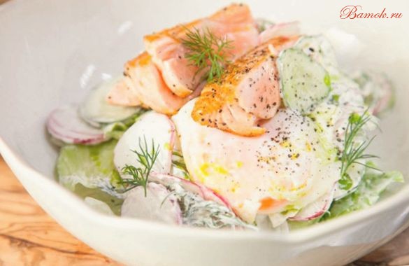 Салат «Леди» со сметаной Салат «Леди» со сметаной