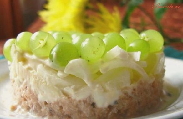 Салат с копченой курицей «Тиффани»