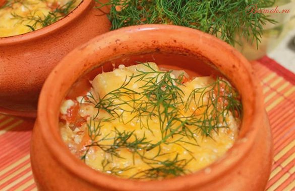 Ароматное жаркое из свинины в горшочке Ароматное жаркое из свинины в горшочке