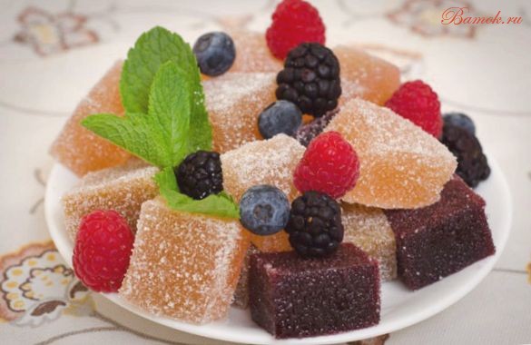 Домашний мармелад из натуральных продуктов