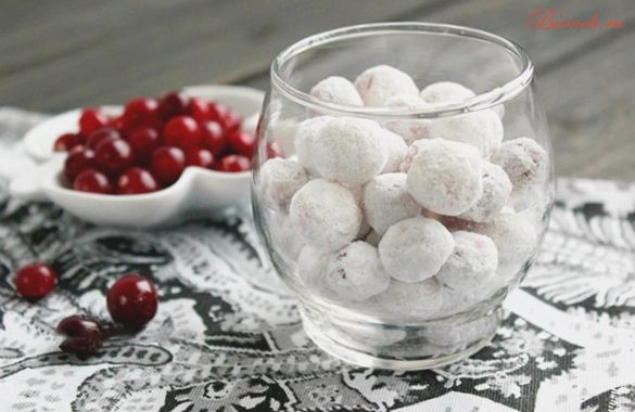 Ягодные конфеты «Клюква в сахаре» Ягодные конфеты «Клюква в сахаре»