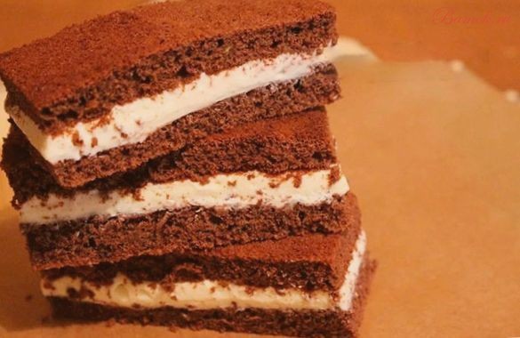 Киндер «Молочный ломтик» по-домашнему