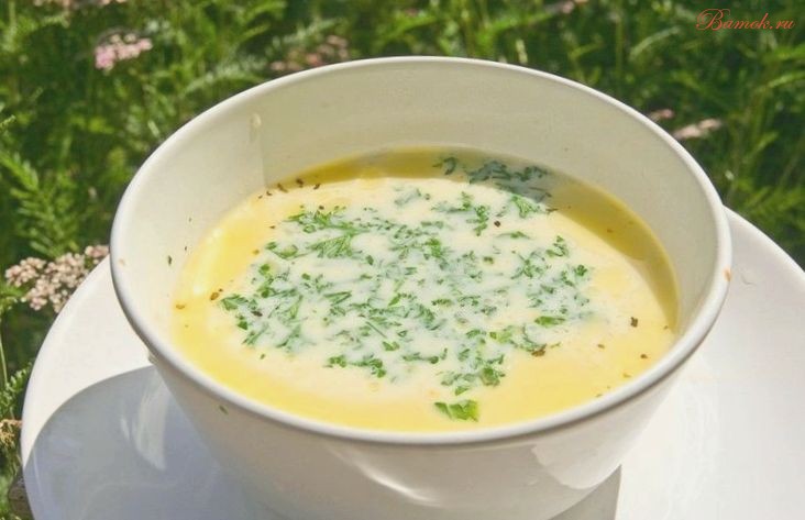 Сырный домашний суп Сырный домашний суп