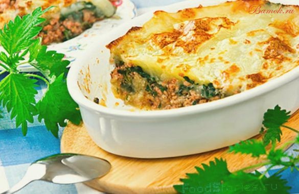 Уникальная запеканка из картофельного пюре