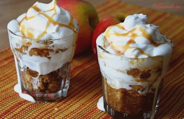 Английский банановый трайфл Английский банановый трайфл