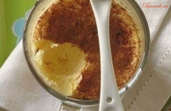 Чизкейк с апельсиновым соком в микроволновке