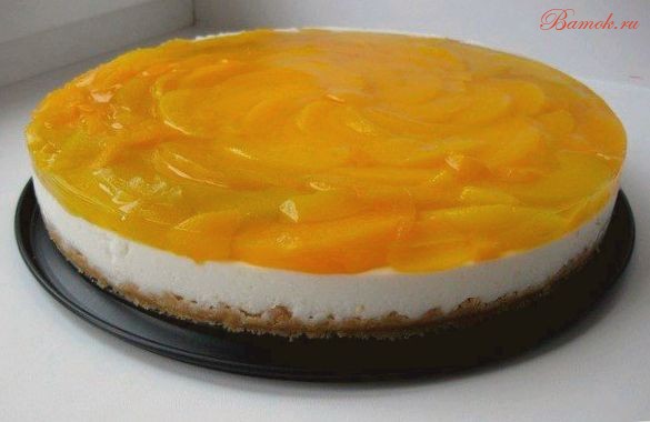 Абрикосовый чизкейк с творогом Абрикосовый чизкейк с творогом
