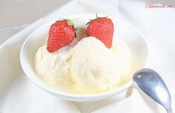 Домашнее мороженое на молоке Домашнее мороженое на молоке