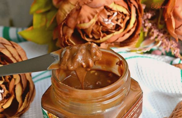 Домашняя арахисовая паста хрустящая Домашняя арахисовая паста хрустящая