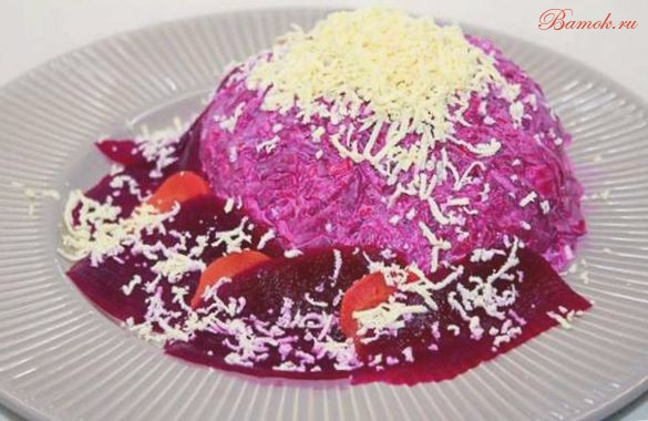 Легкая сельдь под шубой с яйцом Легкая сельдь под шубой с яйцом