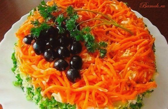 Салат «Изабелла» с грибами Салат «Изабелла» с грибами