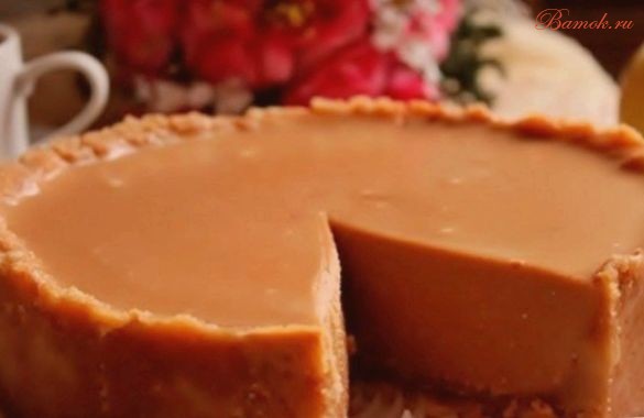 Чизкейк из сгущенного молока без выпечки