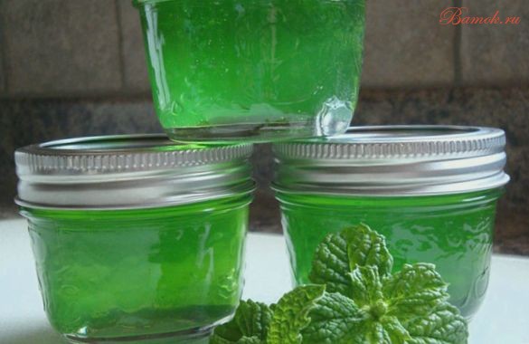 Домашнее варенье из мяты и лимона Домашнее варенье из мяты и лимона