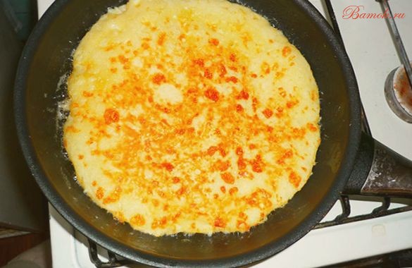 Хачапури на скорую руку на сковороде