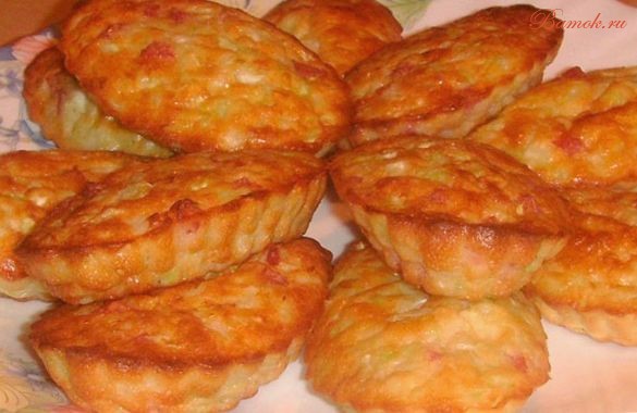 Кексики из капусты на завтрак