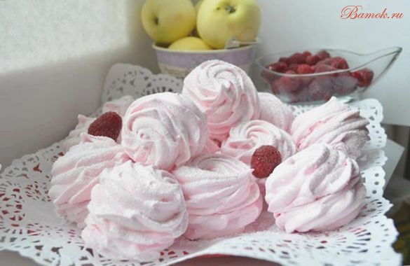 Домашний яблочно-ванильный зефир