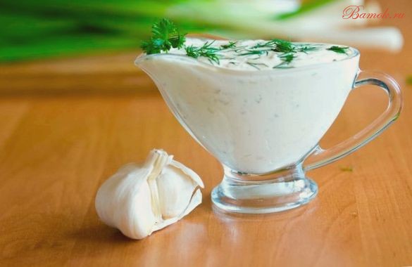 Йогуртовый соус к морепродуктам