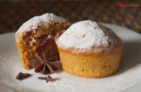 Морковные кексы с корицей и имбирем по-американски