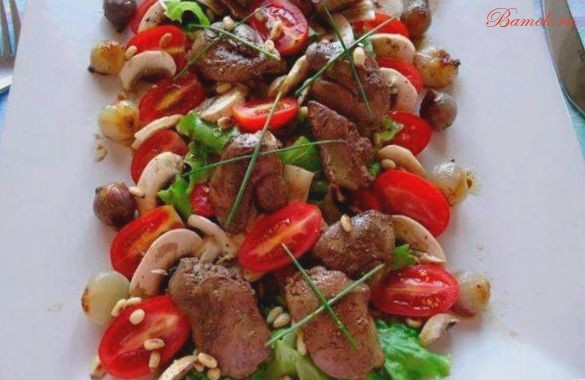 Необыкновенный салат «Нежный» с курицей Необыкновенный салат «Нежный» с курицей