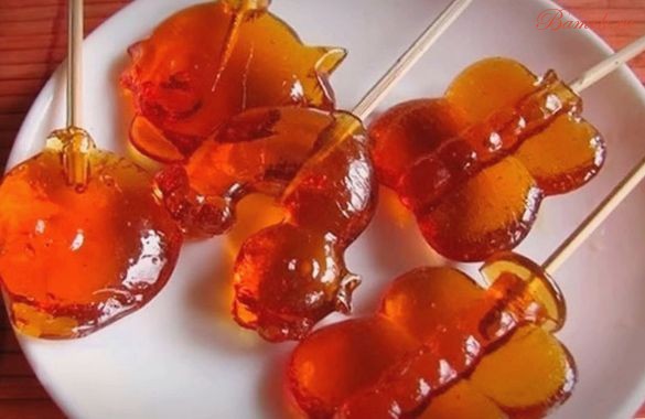 Сахарные леденцы по-домашнему