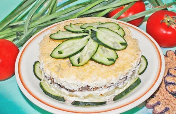 Салат Венецианский из курицы