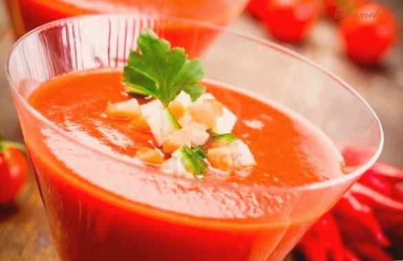 Классический овощной гаспачо Классический овощной гаспачо