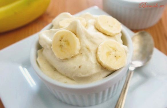 Необычное мороженое из бананов