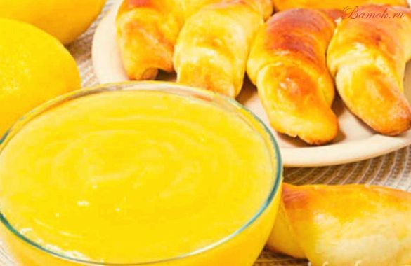 Нежный десертный лимонный крем