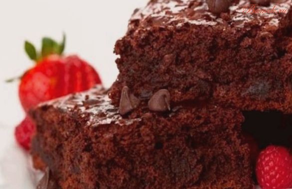 Шоколадный пирог-брауни по-домашнему