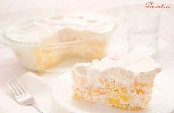 Йогуртный торт «а-ля Тирамису» с ананасом