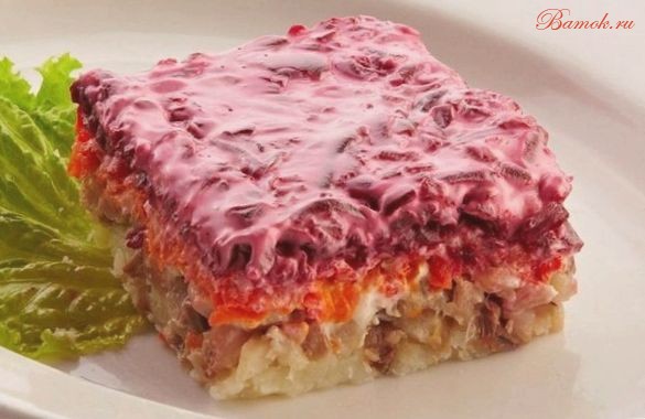 Классическая «Сельдь под шубой» к празднику Классическая «Сельдь под шубой» к празднику